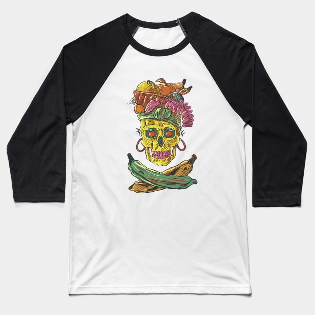 Carmen Death Baseball T-Shirt by Ilustrata